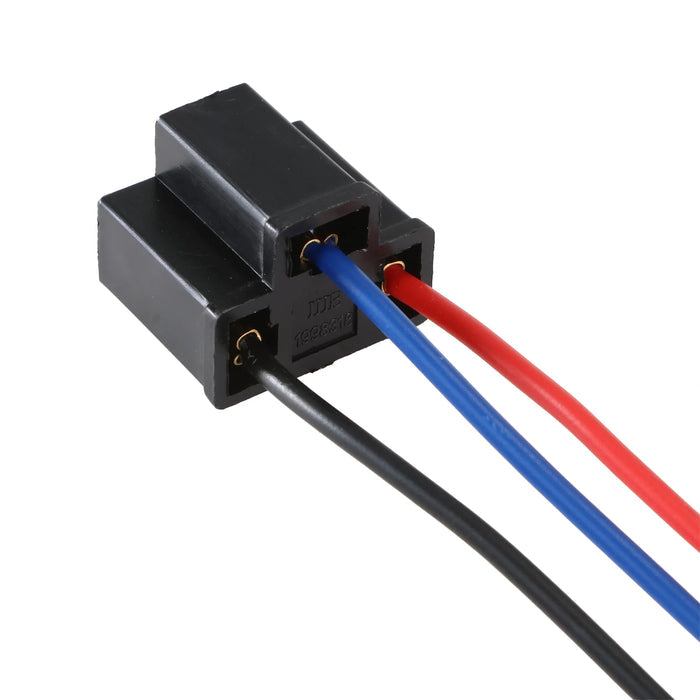 H4 LED HEADLIGHT SOCKET FEMALE ADAPTER WIRING HARNESS CONNECTOR FOR HEADLIGHT/FOG LIGHT 2PCS/SET