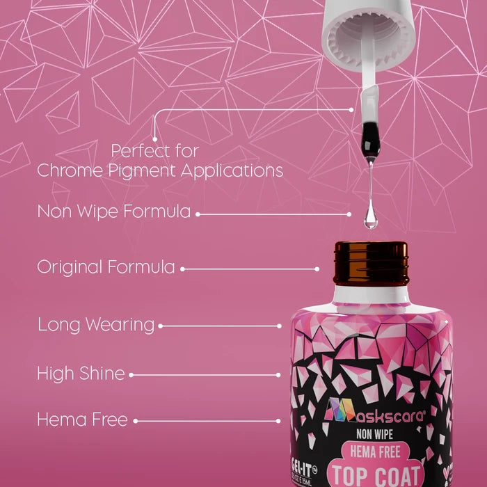 Hema Free Non Wipe Top Coat