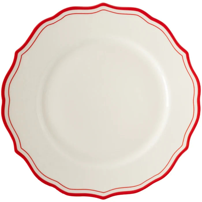 Icing on the Cake Red Dinner Plate, Salad Plate, and Mug
