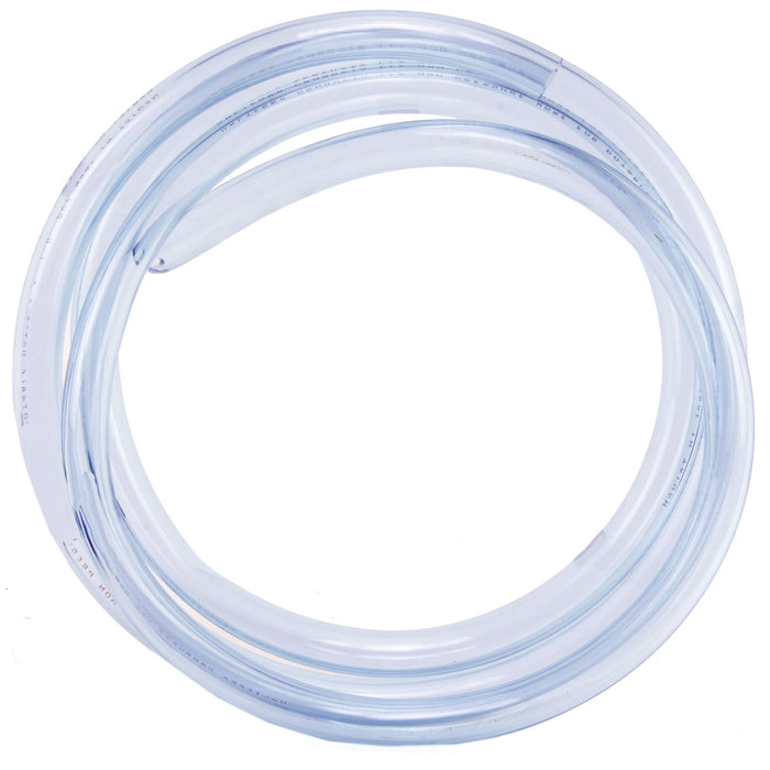 3/4"ID x 10' - Clear PVC Vinyl Tubing