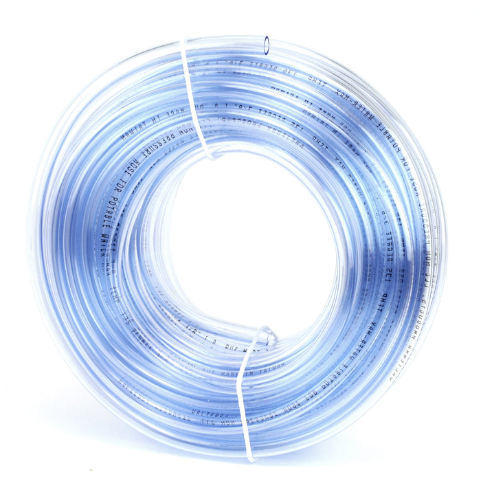 3/8"ID x 100' - Clear PVC Vinyl Tubing