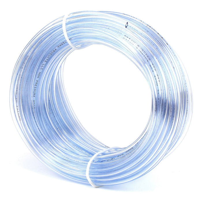 1/8"ID x 100' - Clear PVC Vinyl Tubing