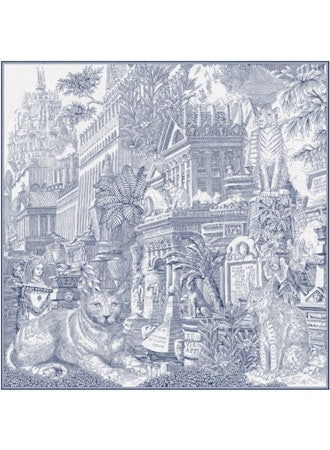Inoui Editions Scarf - Piranesi Blue