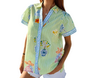 Islapayal Camille Top - Martini Green