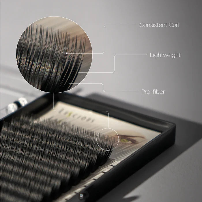 J-Curl Lashes 0.15mm Black 08mm