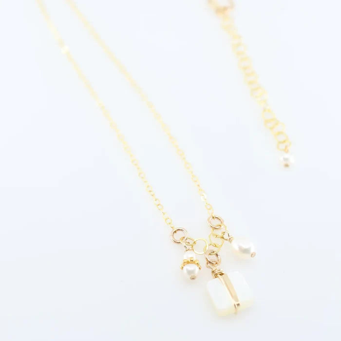 J. Mills Mother of Pearl Necklace
