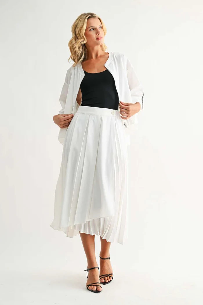 Johnnie Skirt - White