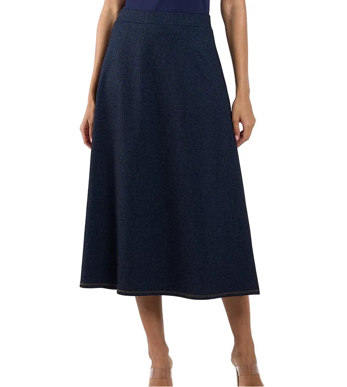 Jude Connally Jeanette Skirt - Navy Saddle