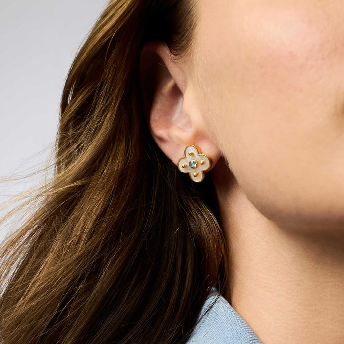 Julie Vos Colette Stud Earrings - 2 Colors