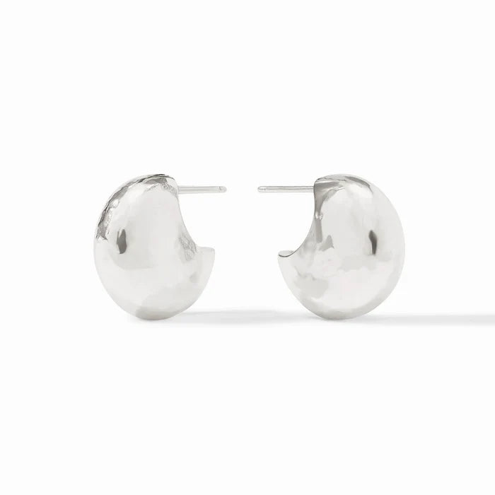 Julie Vos Solara Hoop - Silver