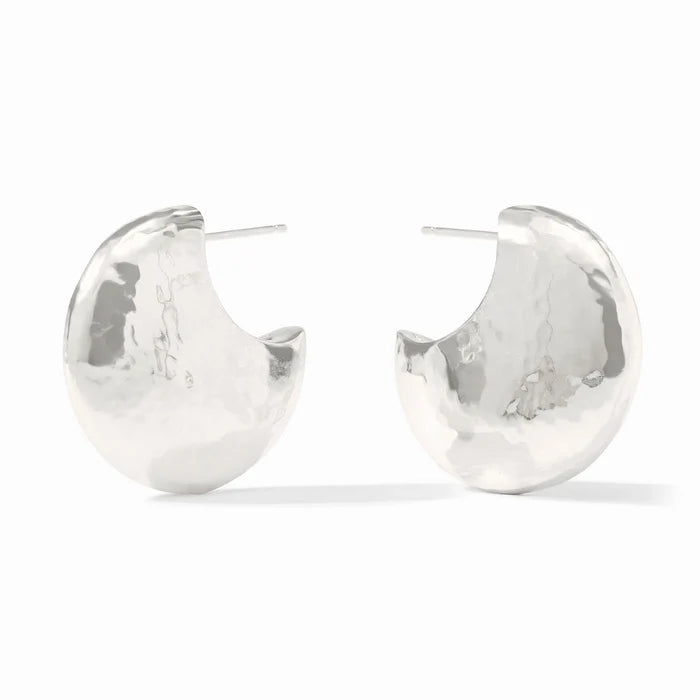 Julie Vos Solara Hoop - Silver