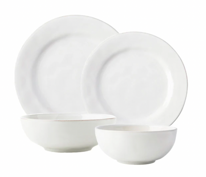 Juliska Puro 4pc Place Setting - Whitewash