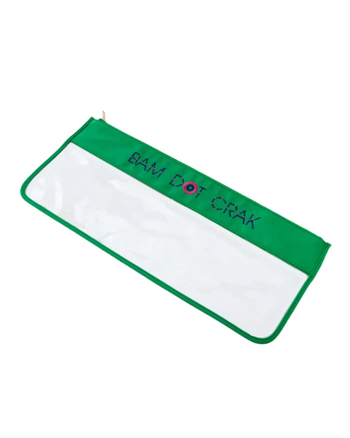 Kelly Green Mahjong Bag