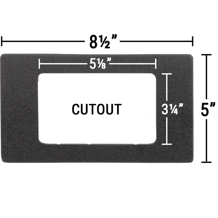 keypad adapter plate 5⅛" x 3¼" Cutout