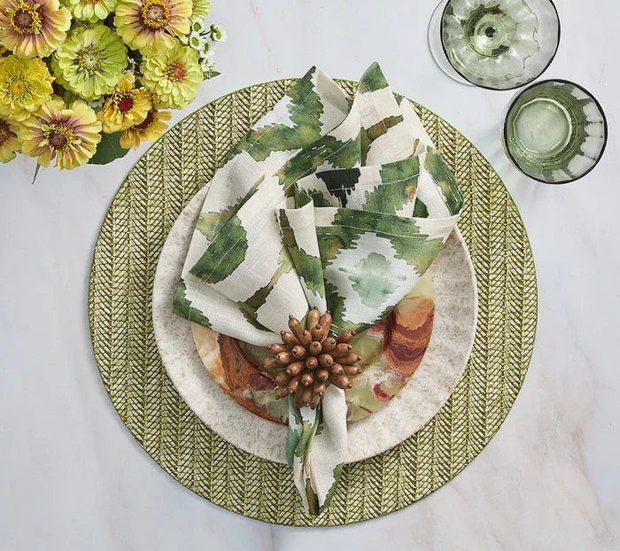 Kim Seybert Watercolor Ikat Napkins - Set of 4