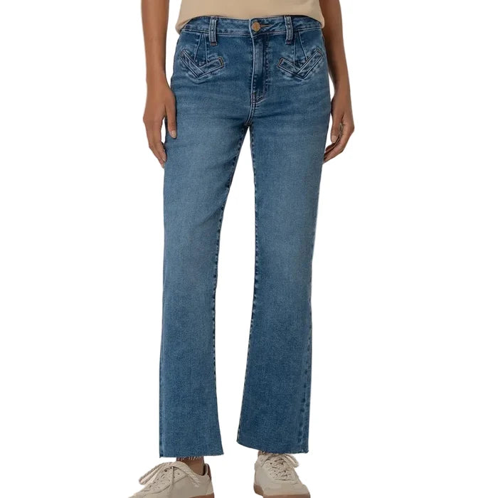 KUT Kelsey High Rise Ankle Flare