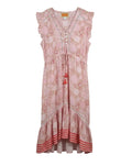 La Plage Nina Dress - Sunshine Floral Geranium