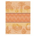 Le Jacquard Jardin Des Choux Tea Towel - Green and Orange