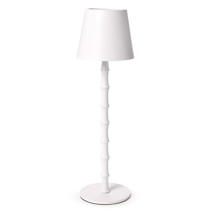 LED Cordless Bamboo Table Lamp - (gold or white)