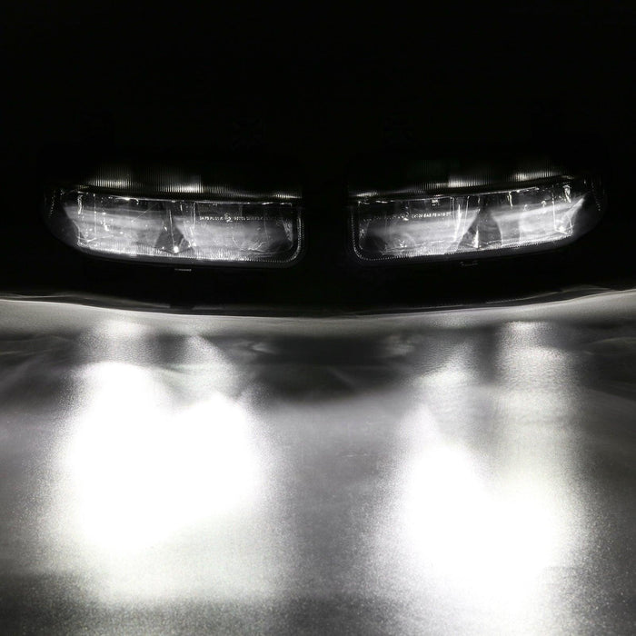 LED Fog Light Set Bumper Driving Light Replacement for Dodge Ram 1500 2019 2020 2021 2022