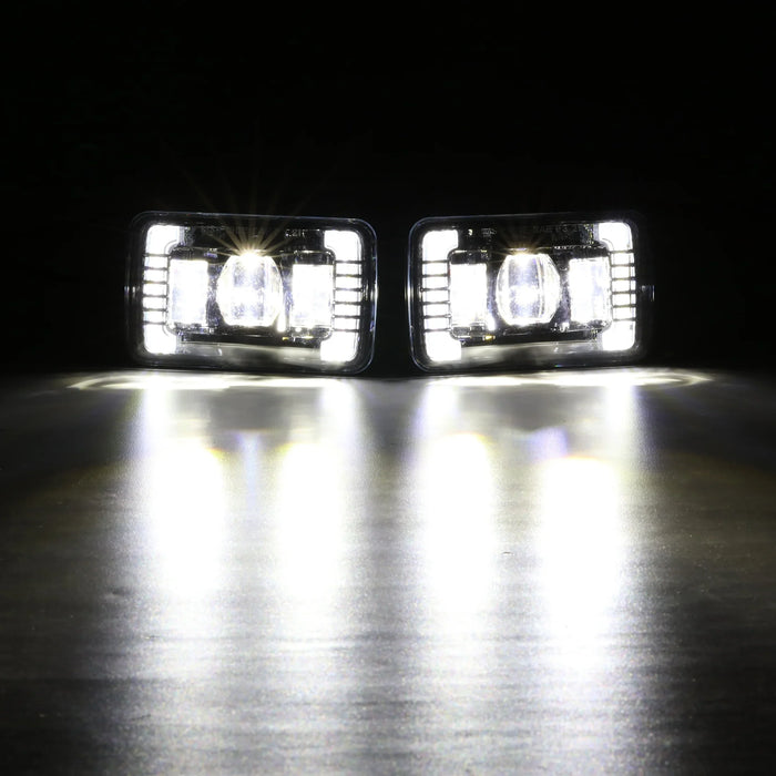 LED Fog Lights 72W Brighter with DRL for Ford F150 2015-2020/ F250 F350 2017-2018