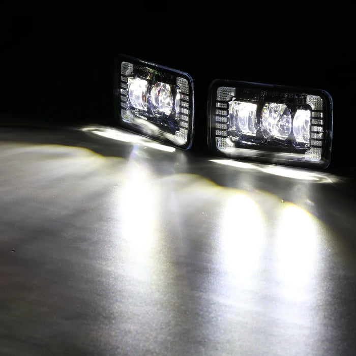 LED Fog Lights 72W Brighter with DRL for Ford F150 2015-2020/ F250 F350 2017-2018