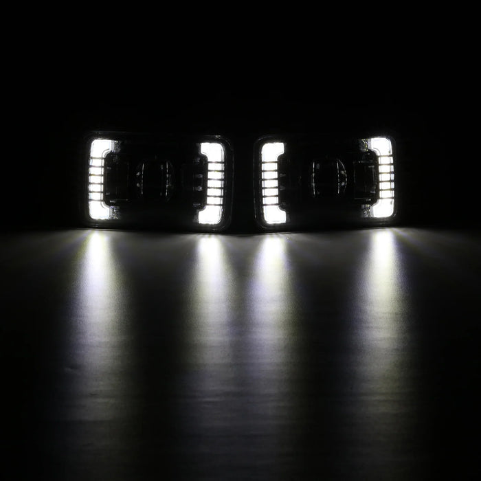 LED Fog Lights 72W Brighter with DRL for Ford F150 2015-2020/ F250 F350 2017-2018