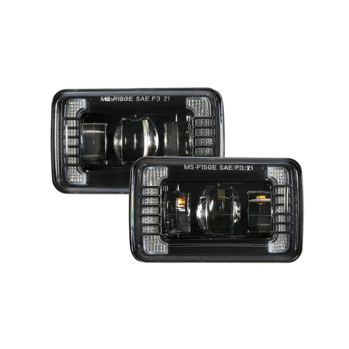 LED Fog Lights 72W Brighter with DRL for Ford F150 2015-2020/ F250 F350 2017-2018