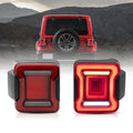 LED Tail Light Assembly With Sequential Turn Signal For 2018-2022 Jeep Wrangler 4th Gen (JL) & 2019-2022 Jeep Glandiator (JT)