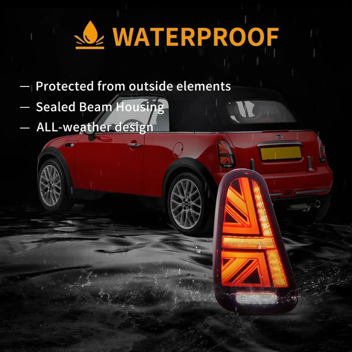 LED Tail Lights Assembly For 2001-2006 BMW Mini R50 R52 R53