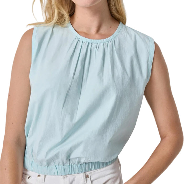 Lilla P Poplin Shell - Seabreeze