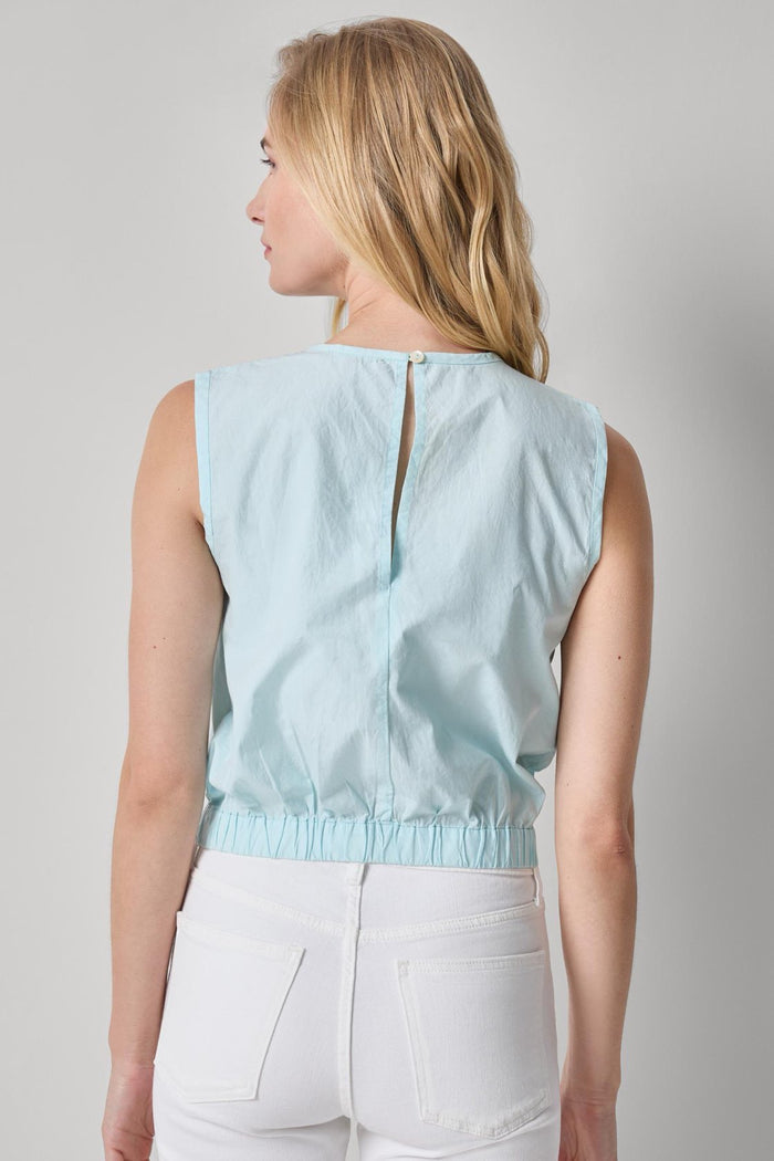 Lilla P Poplin Shell - Seabreeze
