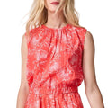 Lilla P Poplin Shell - Zinnia Print