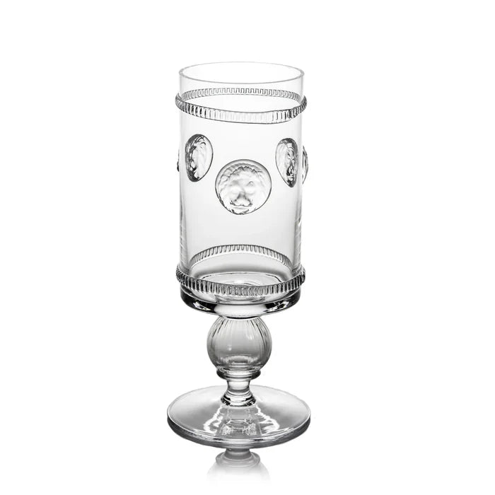 Lions Head Glass Hurricane