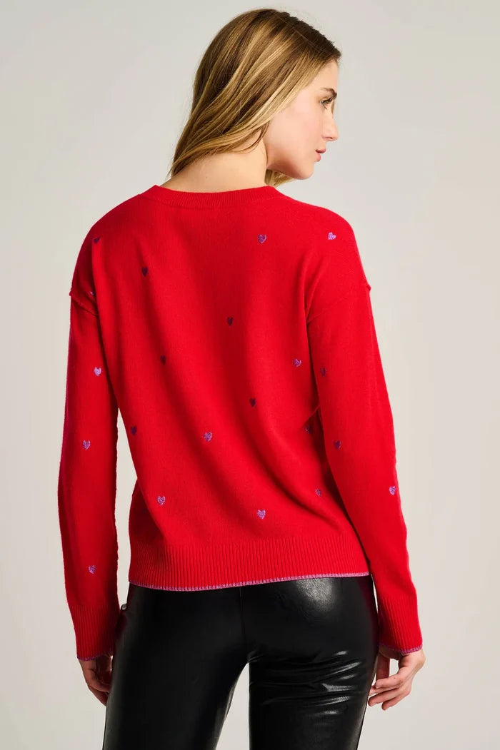 Lisa Todd Cashmere On my Heart Sweater