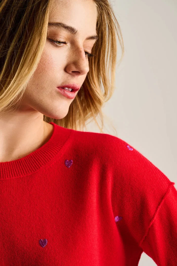 Lisa Todd Cashmere On my Heart Sweater
