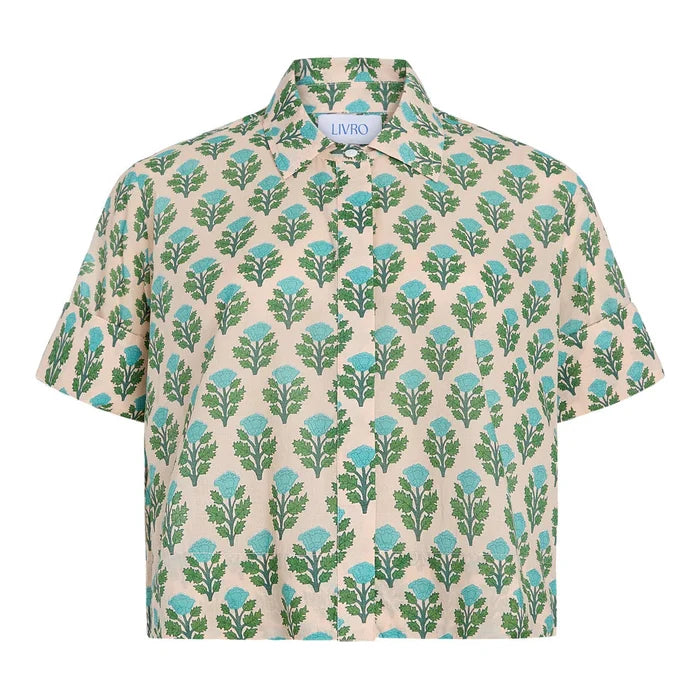 Livro Short Sleeve Top Club Shirt - SaltBlush