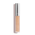 Nikol Beautys Manifest & Glow #183 is a sleek nude lip gloss with avocado oil for high shine, featuring a metallic silver cap. Set on a white background, its minimalist design is highlighted by shadows falling left, epitomizing clean beauty.