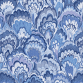 Marbled Ceramica Paper Cocktail Napkins - Indigo