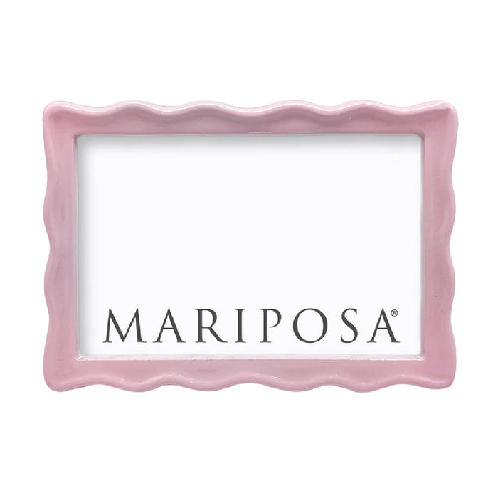 Mariposa Wavy 4"x6" Frame - (five colors)