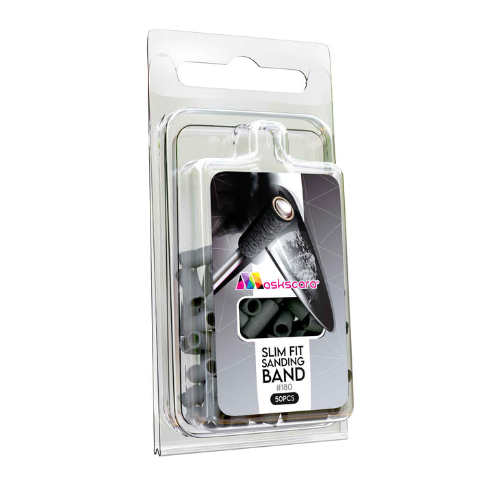 Maskscara Slim Fit #180 grit Sanding Bands - Maskscara