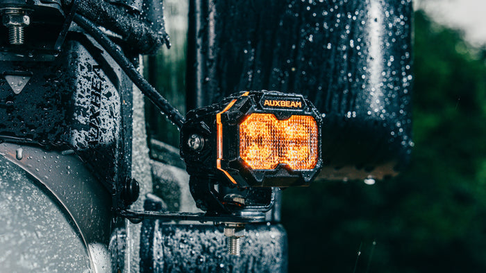 MASTER-T Series 3" Flood Beam Off-Road Lights with Amber Backlight