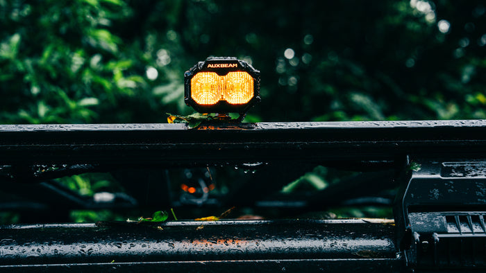 MASTER-T Series 3" Flood Beam Off-Road Lights with Amber Backlight