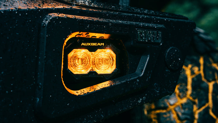 MASTER-T Series 3" Spot Beam Off-Road Lights with Amber Backlight
