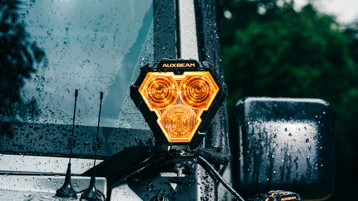 MASTER-T Series 5" Combo Beam Off-Road Lights with Dynamic Start-Up Amber Backlight