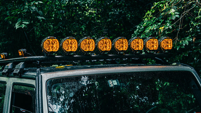MASTER-T Series 5" Combo Beam Off-Road Lights with Dynamic Start-Up Amber Backlight