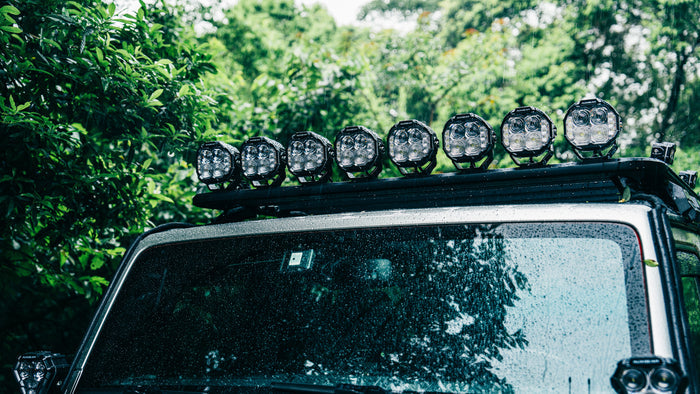 MASTER-T Series 5" Combo Beam Off-Road Lights with Dynamic Start-Up Amber Backlight