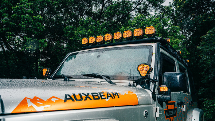 MASTER-T Series 5" Combo Beam Off-Road Lights with Dynamic Start-Up Amber Backlight