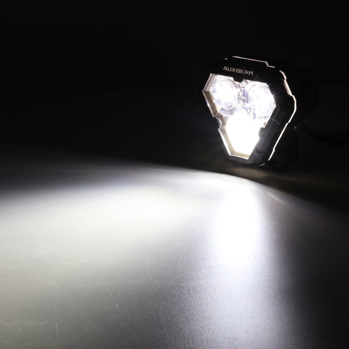 MASTER-T Series 5" Combo Beam Off-Road Lights with Dynamic Start-Up Amber Backlight