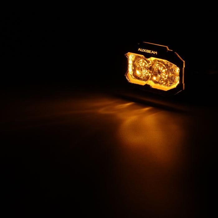 MASTER-T Series 5" Spot Beam Off-Road Lights with Dynamic Start-Up Amber Backlight